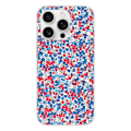 Miniatyrbild 1 av 6: Tryckt silikonfodral kompatibelt Apple iPhone 16 Pro Liberty Wiltshire Blue Transparent