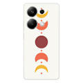 Miniatyrbild 1 av 6: Siliconfodral - Kompatibel med Xiaomi Redmi Note 13 Pro 4G - design eclipse Transparent