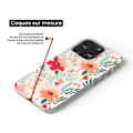 Miniatyrbild 3 av 6: Silicone Case Printed - 1001 Cases - Xiaomi 14 - Floral Pattern - Optimal Protection - Soft and Lightweight Transparent
