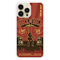 Miniatyrbild 1 av 6: Silkonskal med förstärkt tryck kompatibel med Apple iPhone 14 Pro Max Rock and roll Transparent