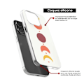 Miniatyrbild 4 av 6: Silikonskydd - Kompatibel med Xiaomi 13 - design eklips Transparent