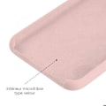 Miniatyrbild 3 av 3: Silicone Case Soft Touch - Huawei - P Smart 2021 - Sandros - Stötsäker - Trådlös laddning sable-rosa