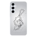 Miniatyrbild 1 av 6: Siliconfodral - Kompatibel med Samsung Galaxy A35 5G - design vals av noter Transparent