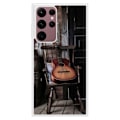 Miniatyrbild 1 av 6: Förstärkt silikonetui med tryck, kompatibel med Samsung Galaxy S22 Ultra, Gitarr Transparent
