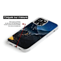 Miniatyrbild 3 av 6: Siliconförstärkt tryckt fodral kompatibelt med Apple iPhone 16 Pro Max Endast i Berg. Transparent