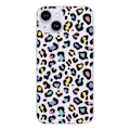 Miniatyrbild 1 av 6: Siliconfodral - Kompatibel med Apple iPhone 14 - leopardfärgad design Transparent