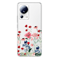 Miniatyrbild 1 av 6: Siliconefölja - 1001 Fodral - Xiaomi 13 Lite - Blommig Vår - Mjuk - Optimal Skydd Transparent
