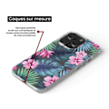 Miniatyrbild 3 av 6: Silicone-fodral - Kompatibel med Xiaomi Redmi Note 13 Pro 5G - tropiskt akvarell-design Transparent