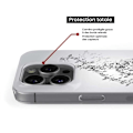 Miniatyrbild 5 av 6: Siliconefutteral - Kompatibel med Samsung Galaxy A15 - design vals av noter Transparent