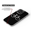 Miniatyrbild 3 av 6: Siliconfodral - Kompatibel med Apple iPhone 16 Pro - design cykel hipster Transparent