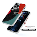 Miniatyrbild 5 av 6: Siliconförstärkt skyddsfodral med tryck kompatibelt med Apple iPhone 13 Mini Keep calm Transparent