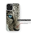 Miniatyrbild 2 av 6: Siliconförstärkt tryckt skal kompatibelt med Samsung Galaxy S24 FE Leopardöga Transparent