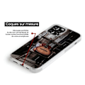 Miniatyrbild 3 av 6: Siliconförstärkt tryckt fodral kompatibelt med Apple iPhone 13 Pro Gitarr Transparent