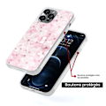 Miniatyrbild 5 av 6: Siliconförstärkt tryckt fodral kompatibelt med Apple iPhone 16 Plus Sakura Transparent