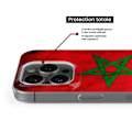 Miniatyrbild 5 av 6: Silikonfodral - 1001 Fodral - Samsung Galaxy M15 5G - Marockos Flagga - Optimal Skydd - Mjuk Transparent