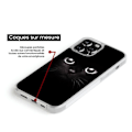 Miniatyrbild 3 av 6: Siliconfodral med förstärkt tryck kompatibel med Apple iPhone 15 Pro Max Kattögon Transparent