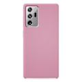 Miniatyrbild 1 av 2: Siliconfodral Soft Touch - Samsung - Galaxy Note 20 Ultra - Rosa - Stötsäker - Trådlös laddning rosa