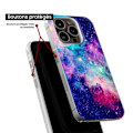 Miniatyrbild 6 av 6: Siliconfodral - Kompatibel med Samsung Galaxy A55 5G - design galax blå Transparent