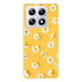 Miniatyrbild 1 av 6: Silicone Case Printed - 1001 Cases - Xiaomi 14T Pro - Daisy Pattern - Optimal Protection - Flexible Transparent