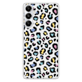 Miniatyrbild 1 av 6: Siliconförstärkt tryckt skal kompatibel med Samsung Galaxy A05S Färgglad leopard Transparent