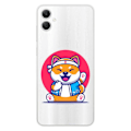 Miniatyrbild 1 av 6: Siliconefodral med tryck - 1001 Fodral - Samsung Galaxy A05 - Shiba Ninja-mönster - Optimal skydd - Flexibel Transparent
