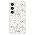 Miniatyrbild 1 av 6: Coque i förstärkt silikon med tryck kompatibel med Samsung Galaxy S23 FE Terrazzo-färg Transparent