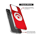 Miniatyrbild 4 av 6: Silikonfodral - Kompatibel med Xiaomi Mi 12 Lite - design med Tunisien flagga Transparent