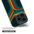 Miniatyrbild 6 av 6: Silikonskal - Kompatibel med Samsung Galaxy M15 5G - retro linjer design Transparent