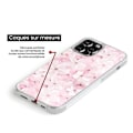 Miniatyrbild 3 av 6: Siliconförstärkt tryckt fodral kompatibelt med Apple iPhone 16 Plus Sakura Transparent