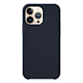 Miniatyrbild 1 av 2: Siliconefodral Soft Touch - Apple - iPhone 13 Pro Max - Blå - Stötabsorberande - Trådlös laddning blå