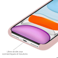 Miniatyrbild 2 av 3: Silicone-fodral Soft Touch - Samsung - Galaxy S20 Plus - Sandy-rosa - Stöttålig - Trådlös laddning sable-rosa