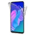 Miniatyrbild 1 av 4: Heltäckande skal 360° - Kompatibel med Huawei P40 Lite E - Dubbel transparent skydd Transparent