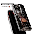 Miniatyrbild 6 av 6: Siliconfodral - Kompatibel med Samsung Galaxy S22 Plus - gitardesign Transparent