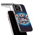 Miniatyrbild 6 av 6: Silikonskal - Kompatibel med Samsung Galaxy S24 Ultra - design allez les bleus Transparent