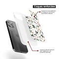 Miniatyrbild 6 av 6: Siliconförstärkt tryckt fodral kompatibelt med Samsung Galaxy S24 Plus Blommor Transparent