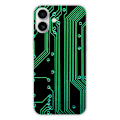 Miniatyrbild 1 av 6: Siliconehölje - Kompatibel med Apple iPhone 16 Plus - design med textur av geek-kretsar Transparent