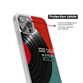 Miniatyrbild 4 av 6: Siliconförstärkt skyddsfodral med tryck kompatibelt med Apple iPhone 13 Mini Keep calm Transparent