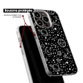Miniatyrbild 6 av 6: Siliconeskal - Kompatibel med Samsung Galaxy A73 5G - design galaxy draw Transparent
