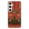 Miniatyrbild 1 av 6: Coque i förstärkt silikon med tryck, kompatibel med Samsung Galaxy S23 FE Rock and roll Transparent
