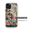 Miniatyrbild 2 av 6: Siliconförstärkt tryckt skal kompatibelt med Samsung Galaxy S22 Plus Graffiti 1 Transparent