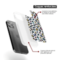 Miniatyrbild 6 av 6: Siliconförstärkt tryckt skal kompatibel med Samsung Galaxy A05S Färgglad leopard Transparent