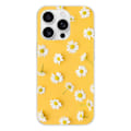Miniatyrbild 1 av 6: Silicone Case Printed - 1001 Cases - iPhone 16 Pro - Daisy Pattern - Optimal Protection - Flexible Transparent
