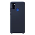Miniatyrbild 1 av 2: Siliconefodral Soft Touch - Samsung - Galaxy A21S - Blå - Stötsäker - Trådlös laddning blå