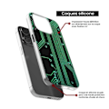 Miniatyrbild 4 av 6: Silikonfoder - Kompatibel med Samsung Galaxy S23 Plus - design med kretsmönster geek Transparent