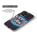 Miniatyrbild 3 av 6: Silikonskal - Kompatibel med Samsung Galaxy A05S - design allez les bleus Transparent