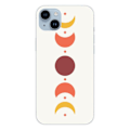 Miniatyrbild 1 av 6: Siliconetui - Kompatibel med Apple iPhone 14 Plus - design eclipse Transparent