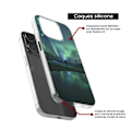 Miniatyrbild 4 av 6: Silikonskal - Kompatibel med Samsung Galaxy A73 5G - design med norrsken Transparent
