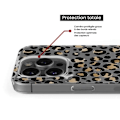Miniatyrbild 5 av 6: Siliconfodral - Kompatibelt med Samsung Galaxy A25 - leoparddesign Transparent