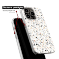 Miniatyrbild 6 av 6: Siliconfodral - Kompatibel med Samsung Galaxy A15 - terrazzo design i färg Transparent
