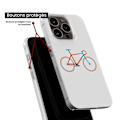 Miniatyrbild 6 av 6: Siliconfodral - Kompatibel med Xiaomi 13 Lite - design cykel färg hipster Transparent